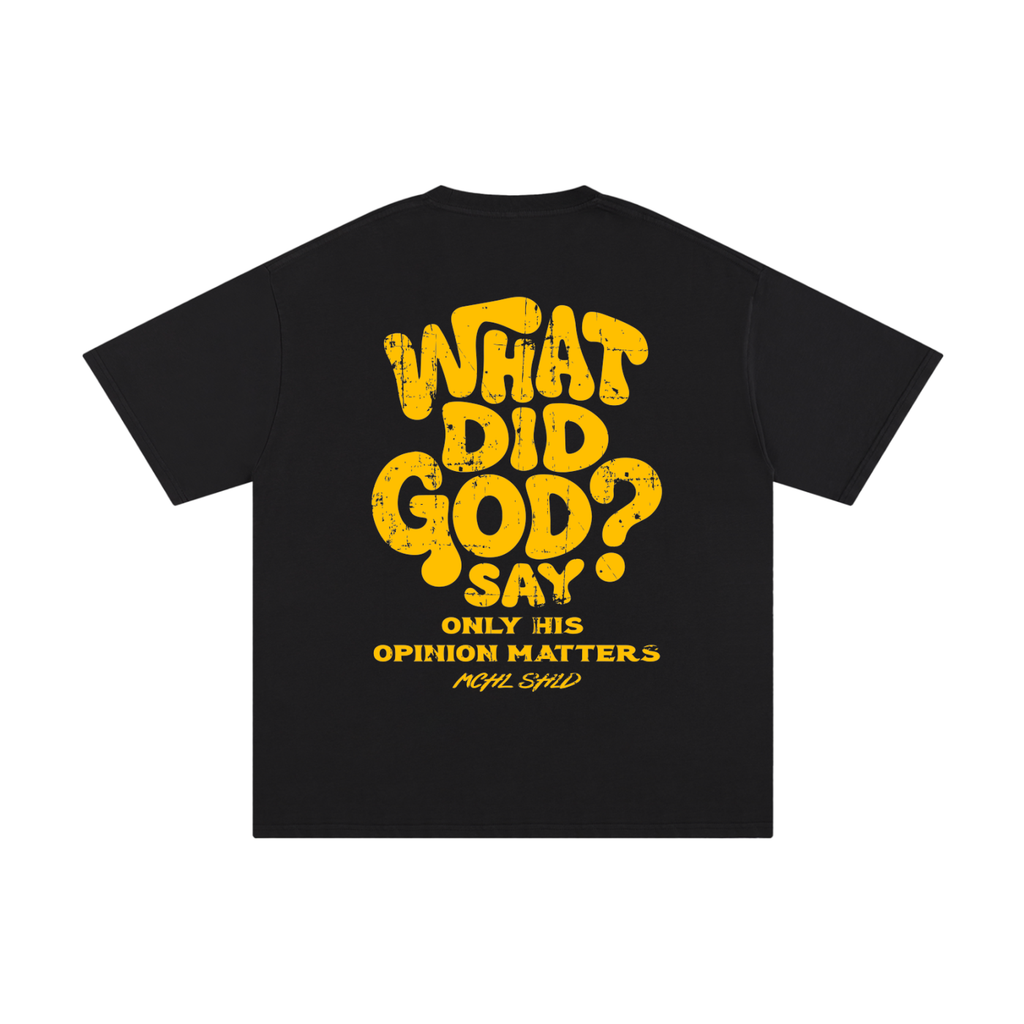 What Did God Say?